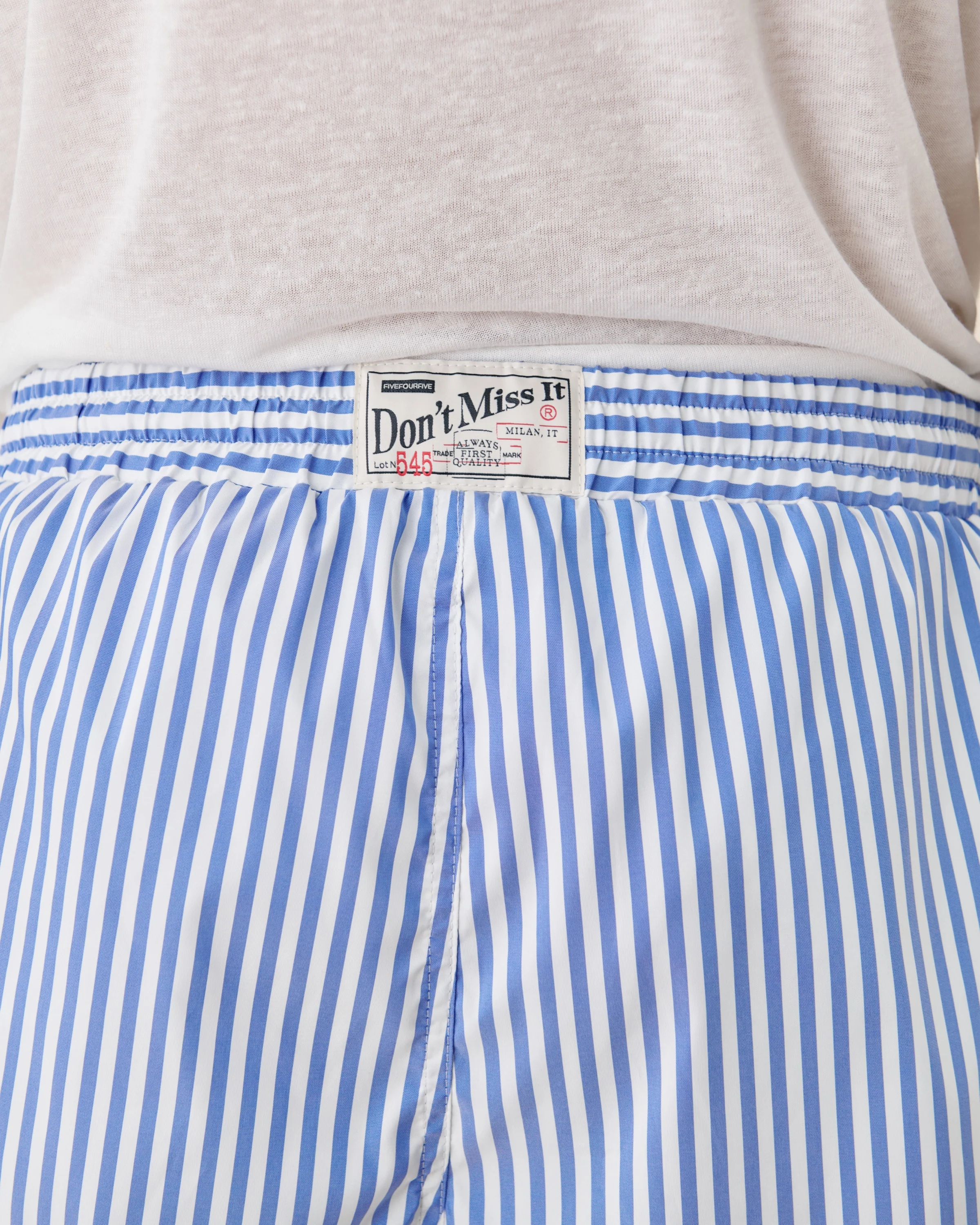545 Boat Pinstripe Swimshorts - Image 3