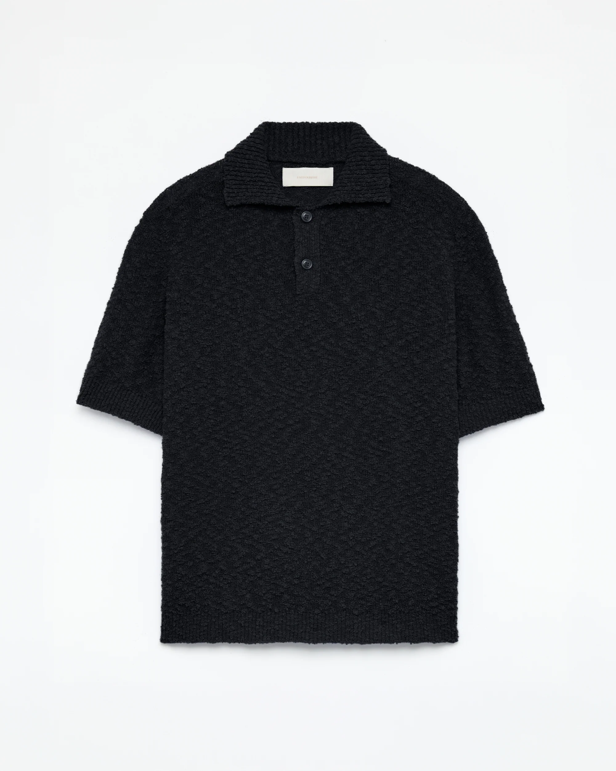 545 Bouclè Polo Shirt