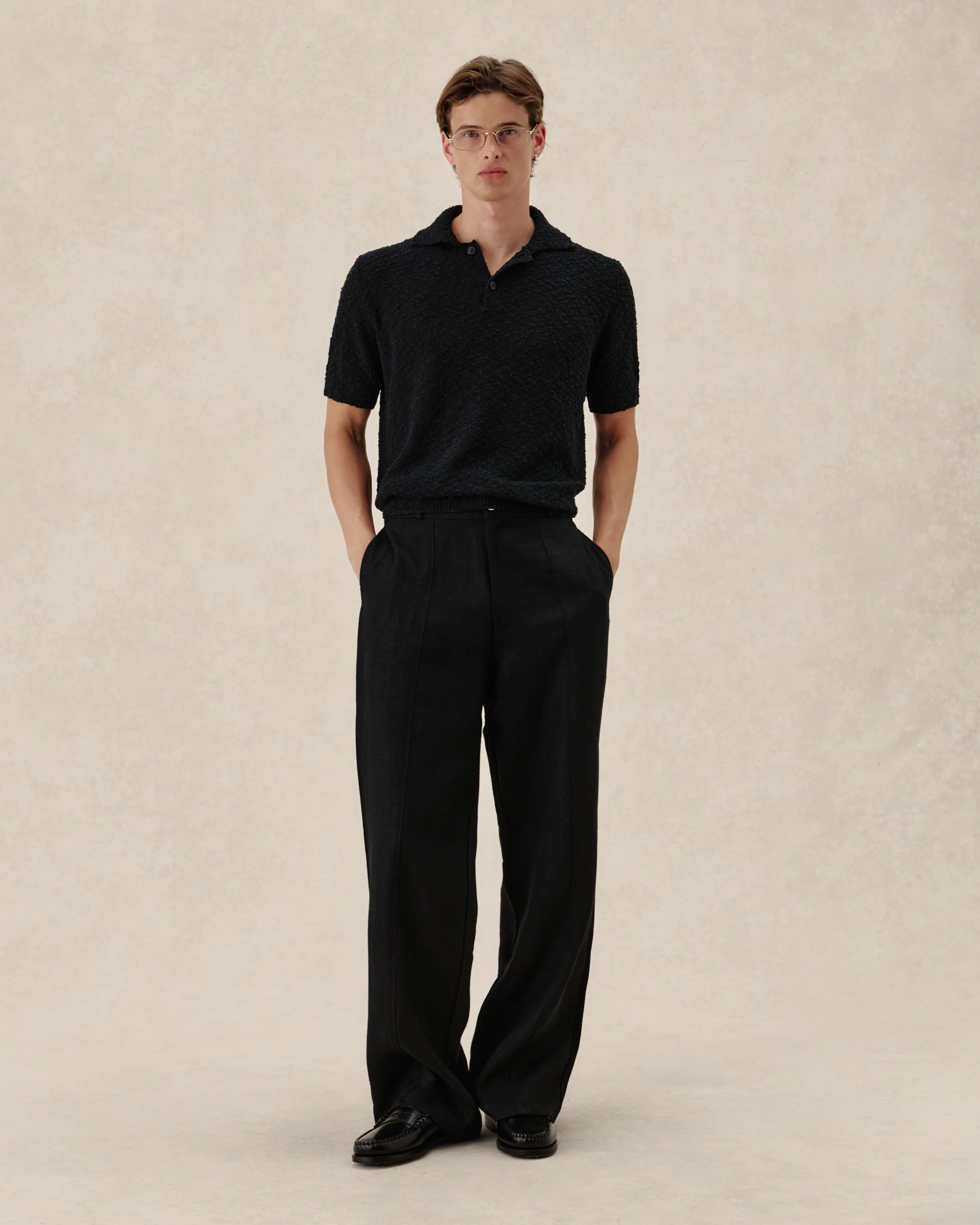 545 Bouclè Polo Shirt - Image 3
