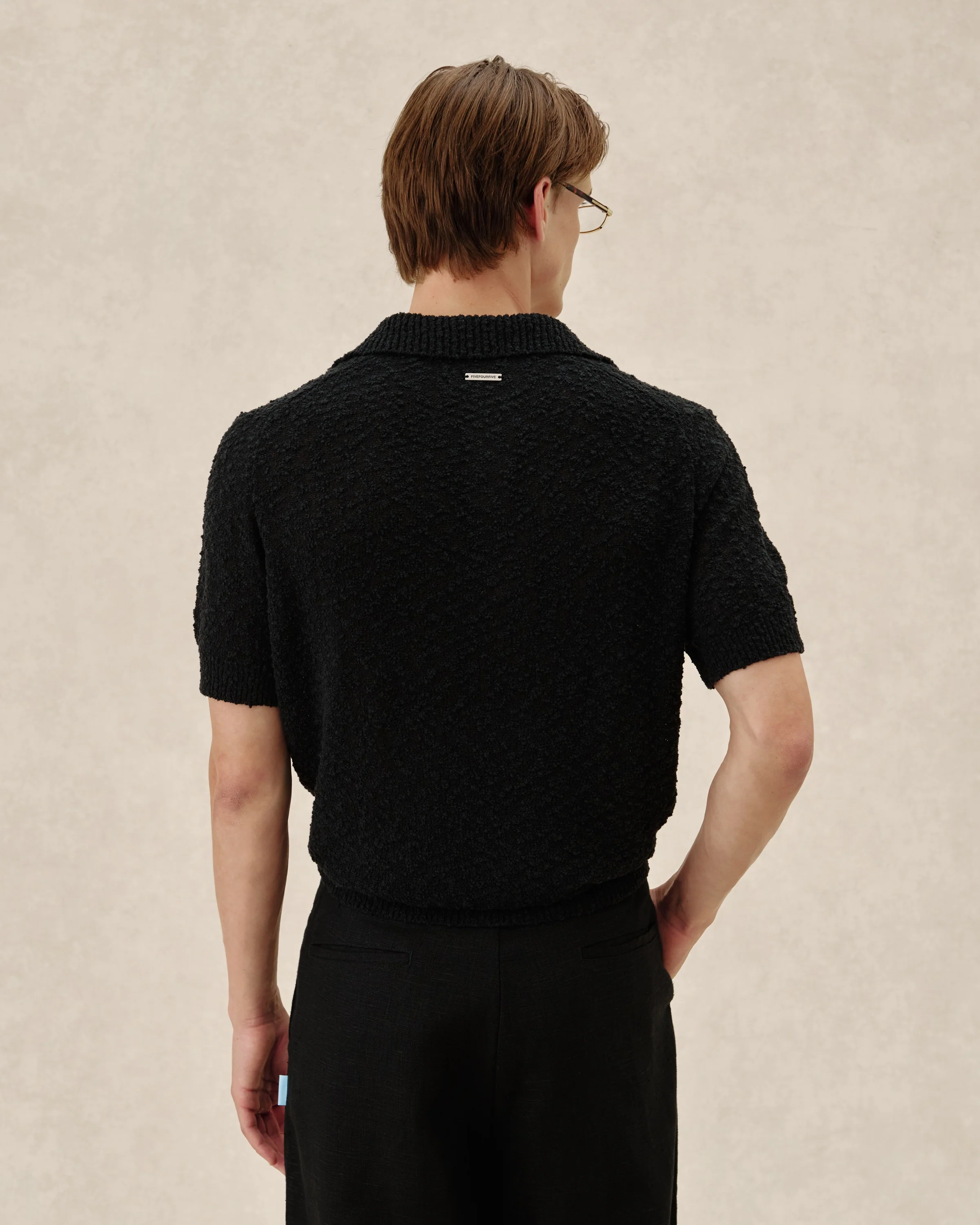 545 Bouclè Polo Shirt - Image 6