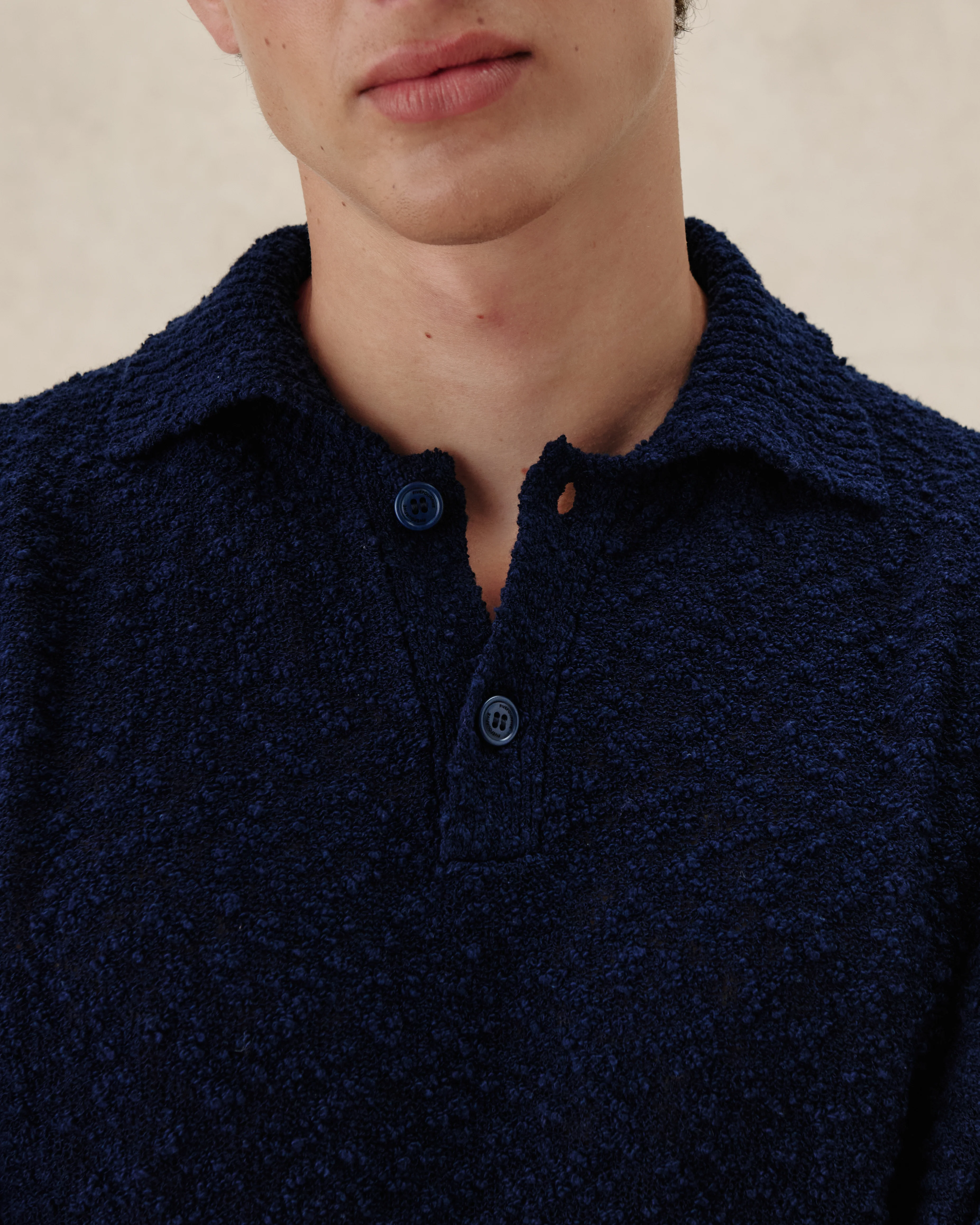 545 Bouclè Polo Shirt - Image 6