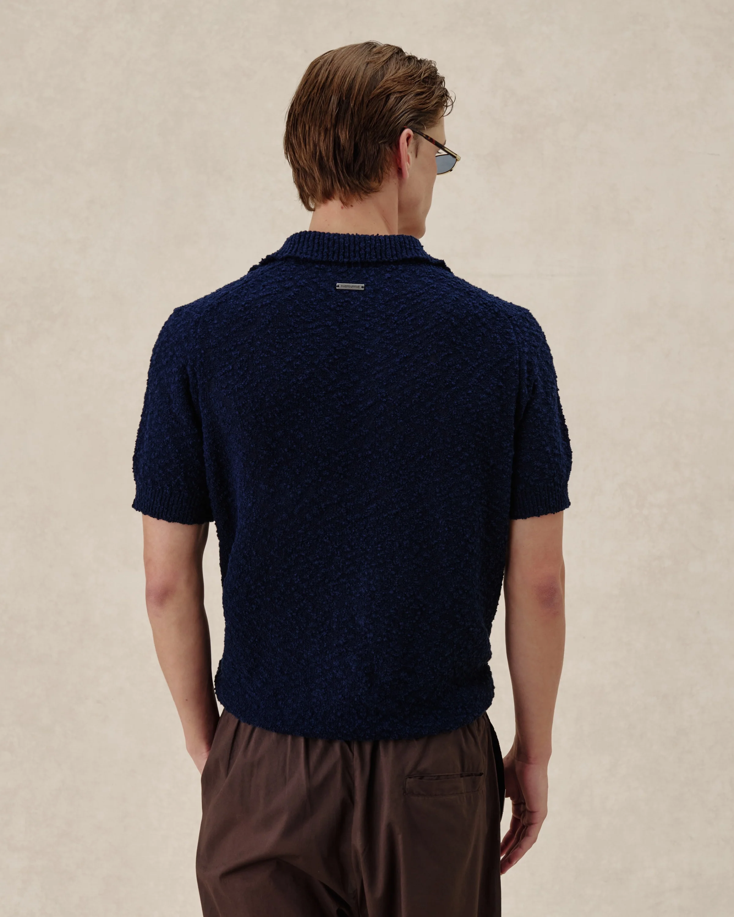 545 Bouclè Polo Shirt - Image 7