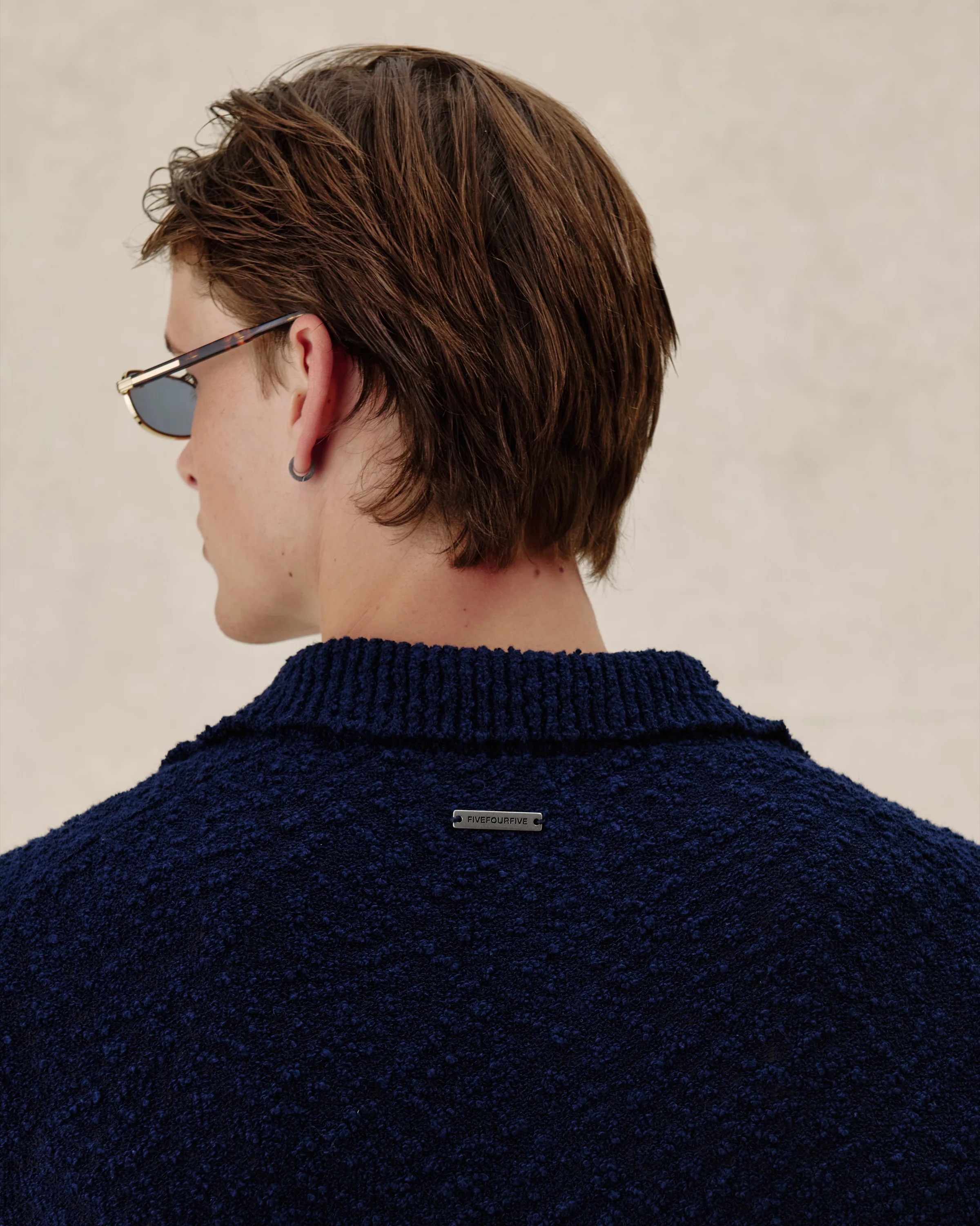 545 Bouclè Polo Shirt - Image 8