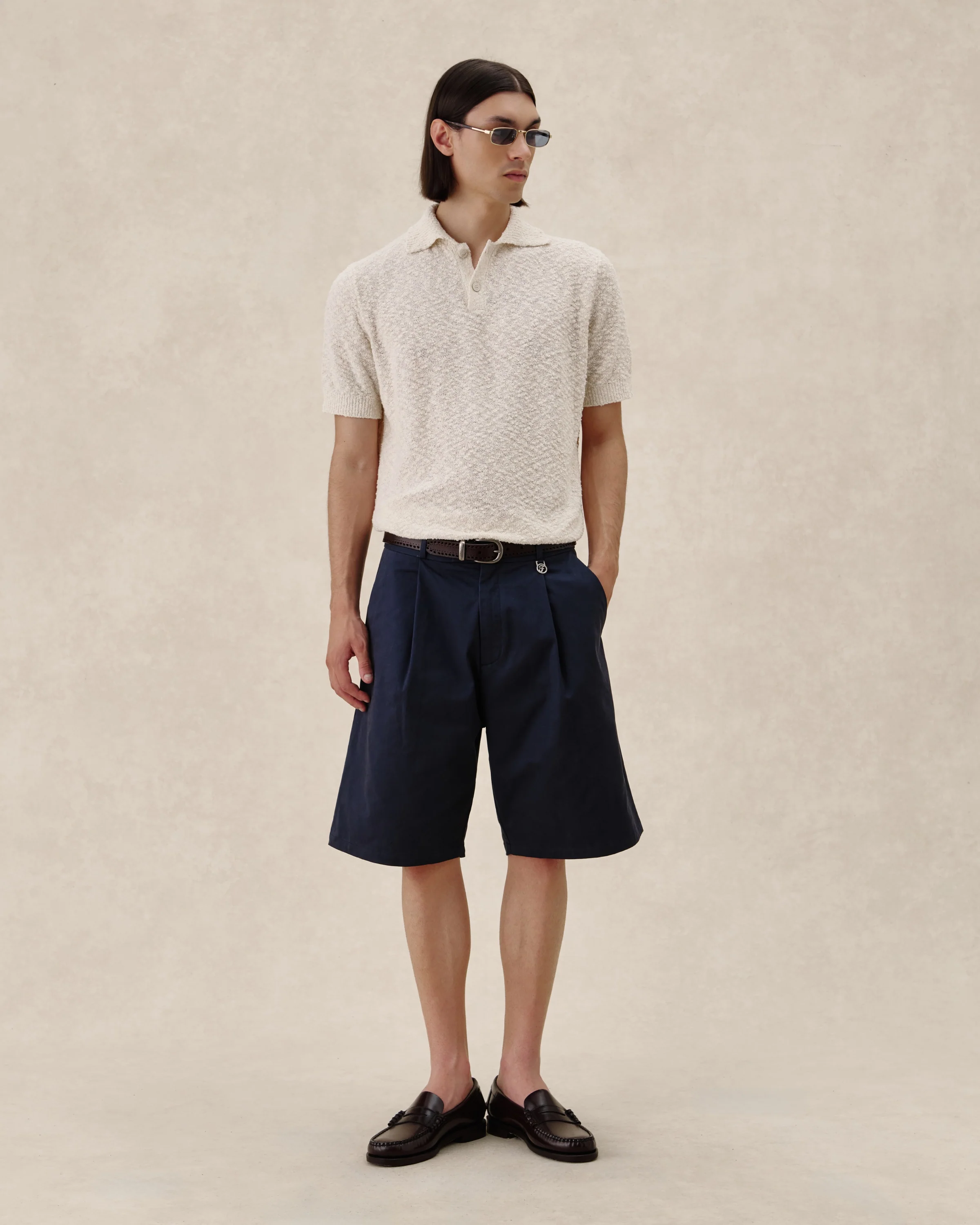 545 Bouclè Polo Shirt - Image 2