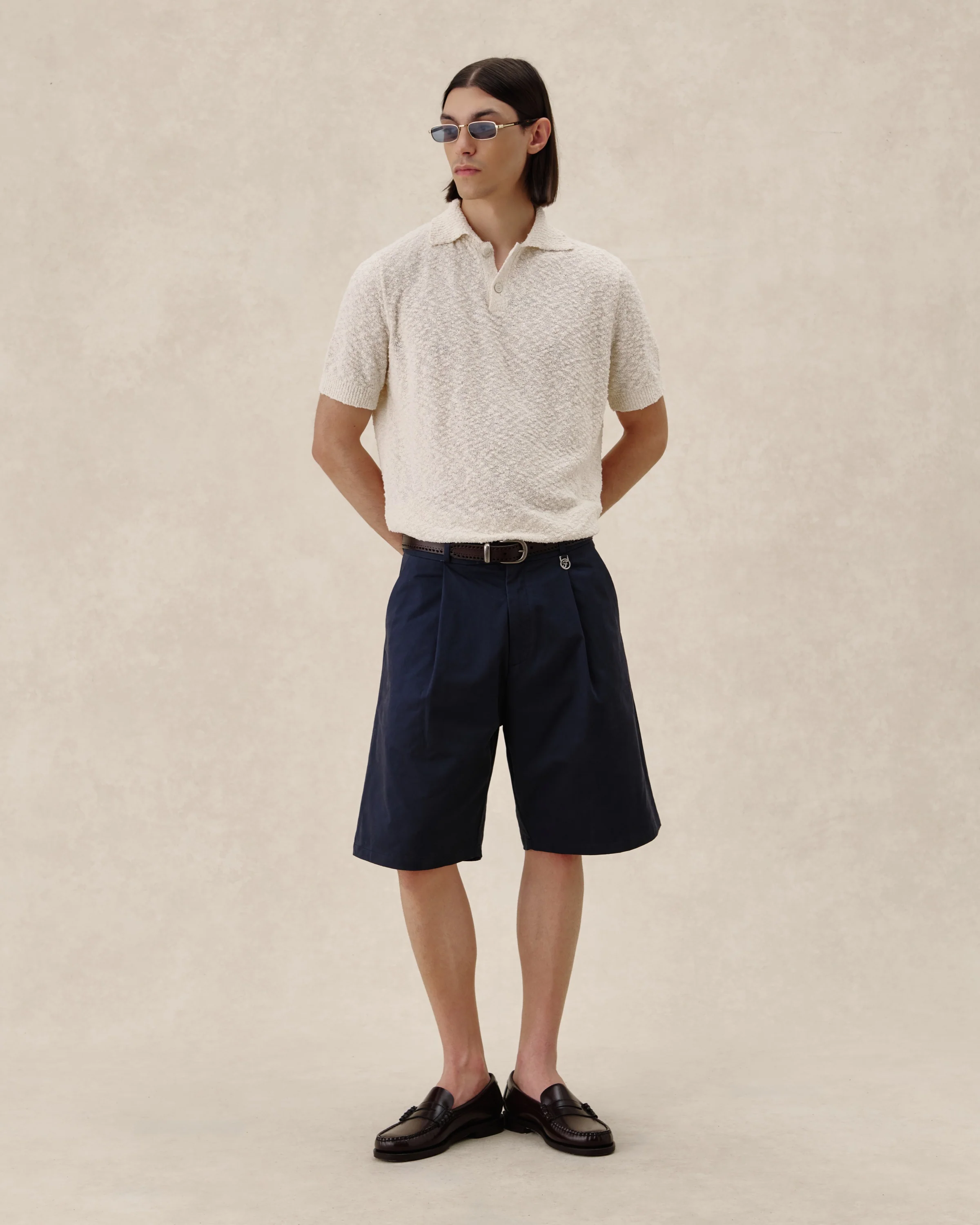 545 Bouclè Polo Shirt - Image 3