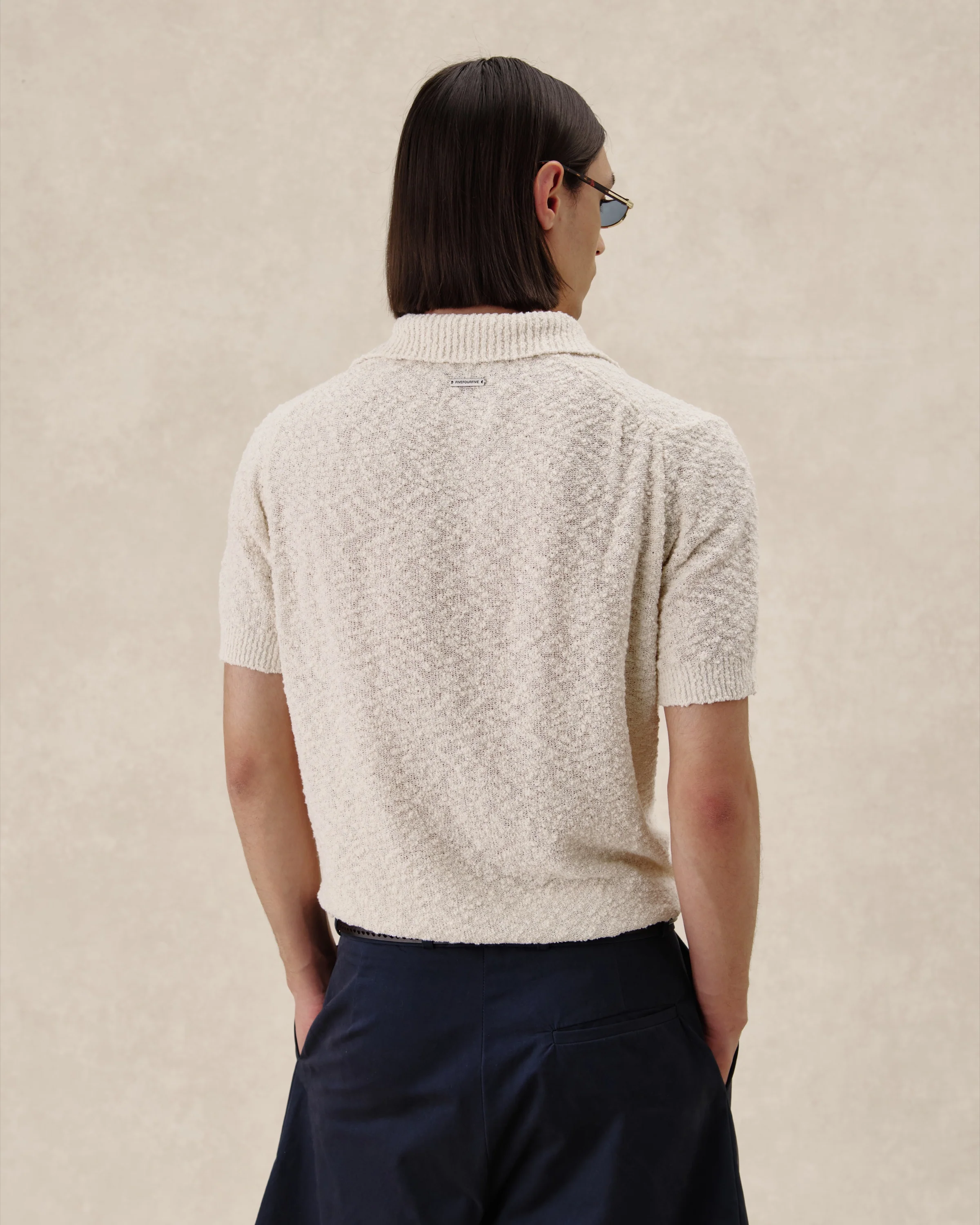 545 Bouclè Polo Shirt - Image 6