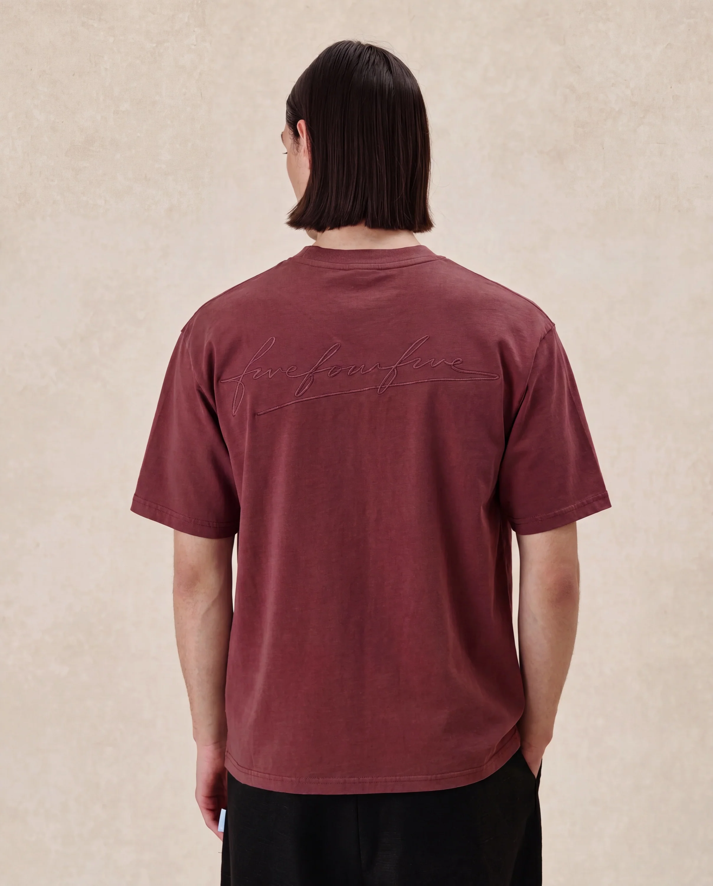 545 Embroidered Logo Tee - Image 4