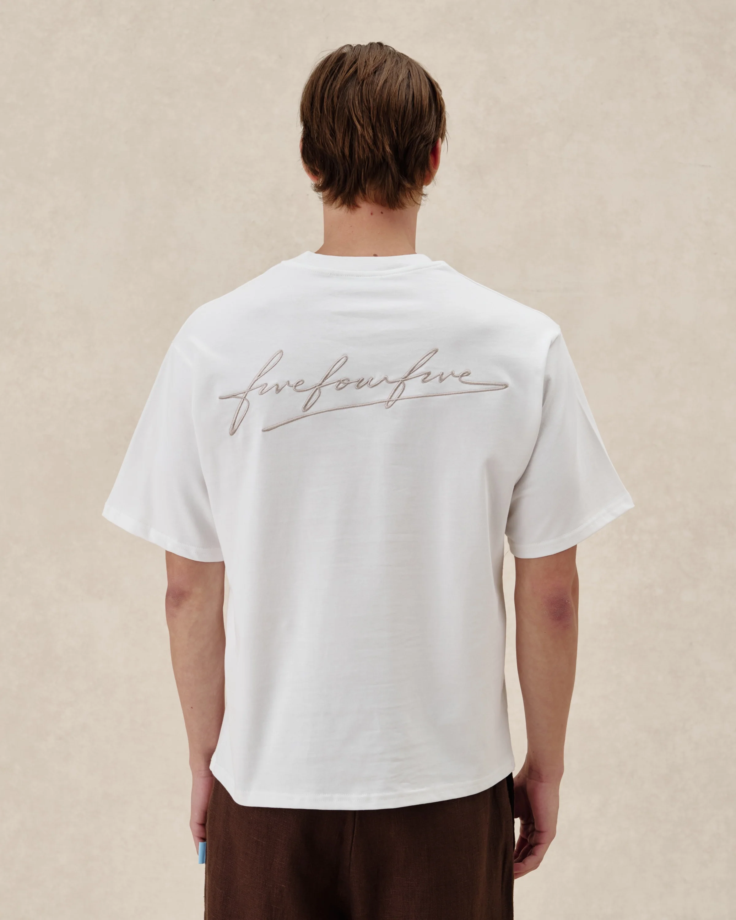 545 Embroidered Logo Tee - Image 4