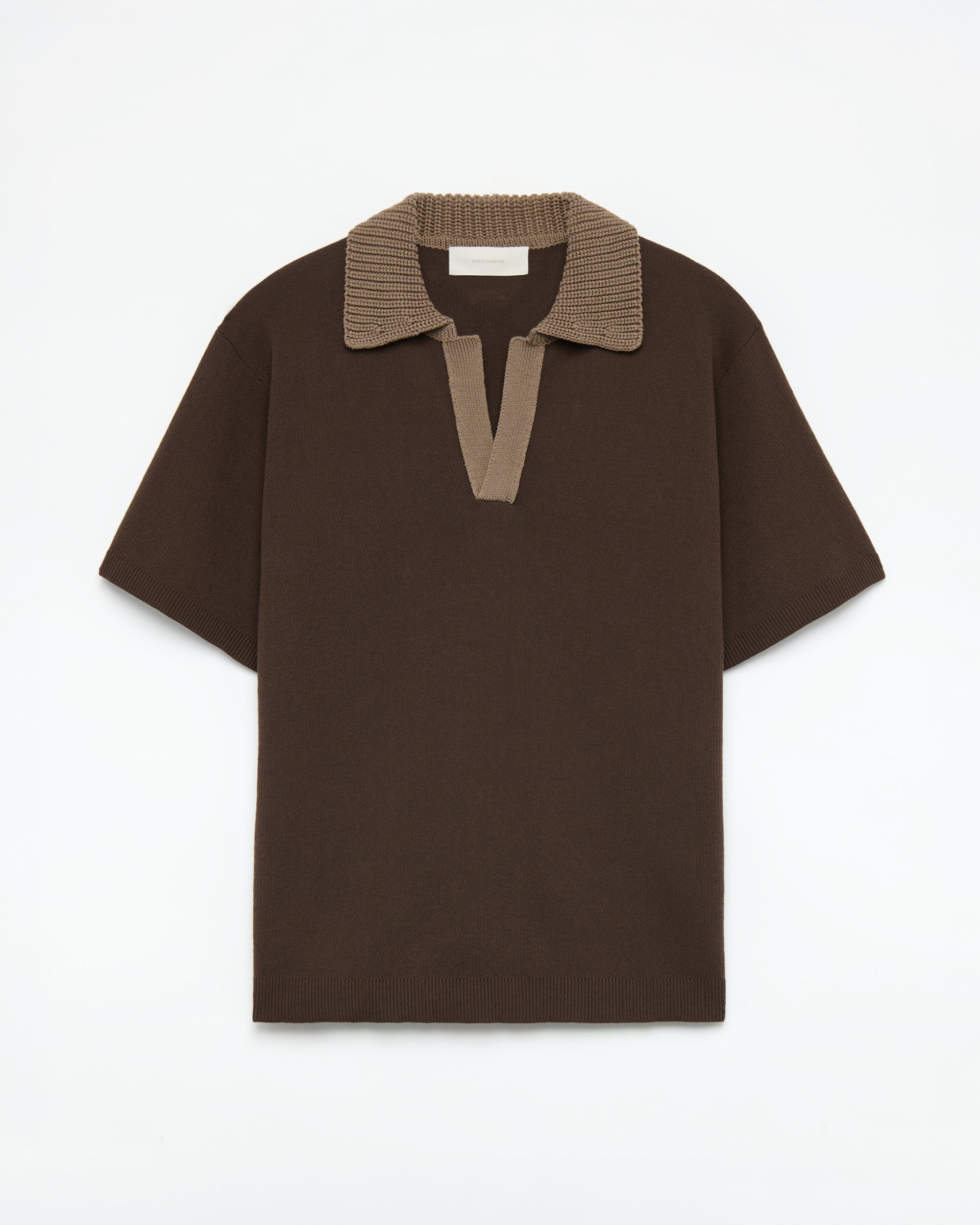 545 Knit On Knit Polo
