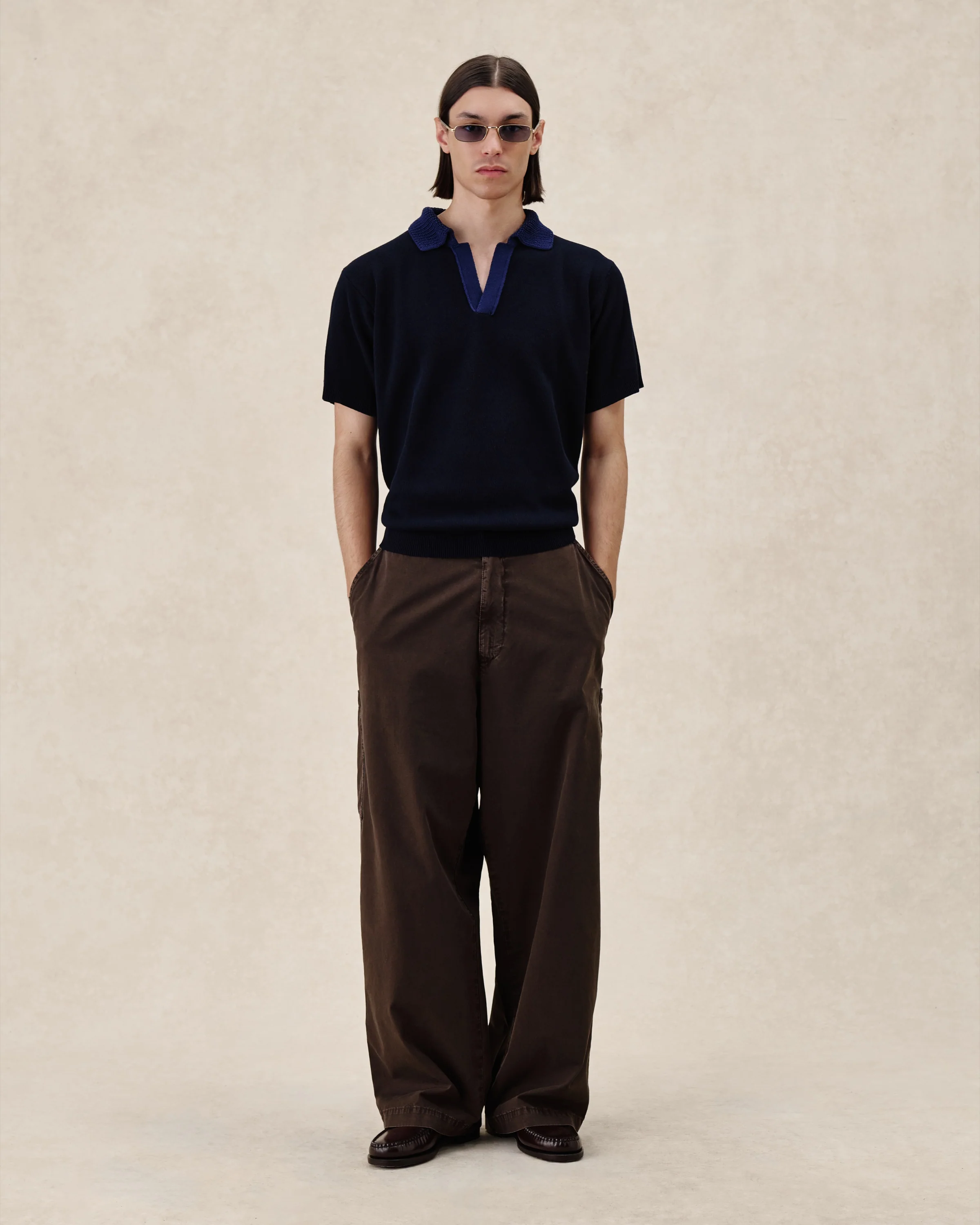 545 Knit On Knit Polo - Image 2