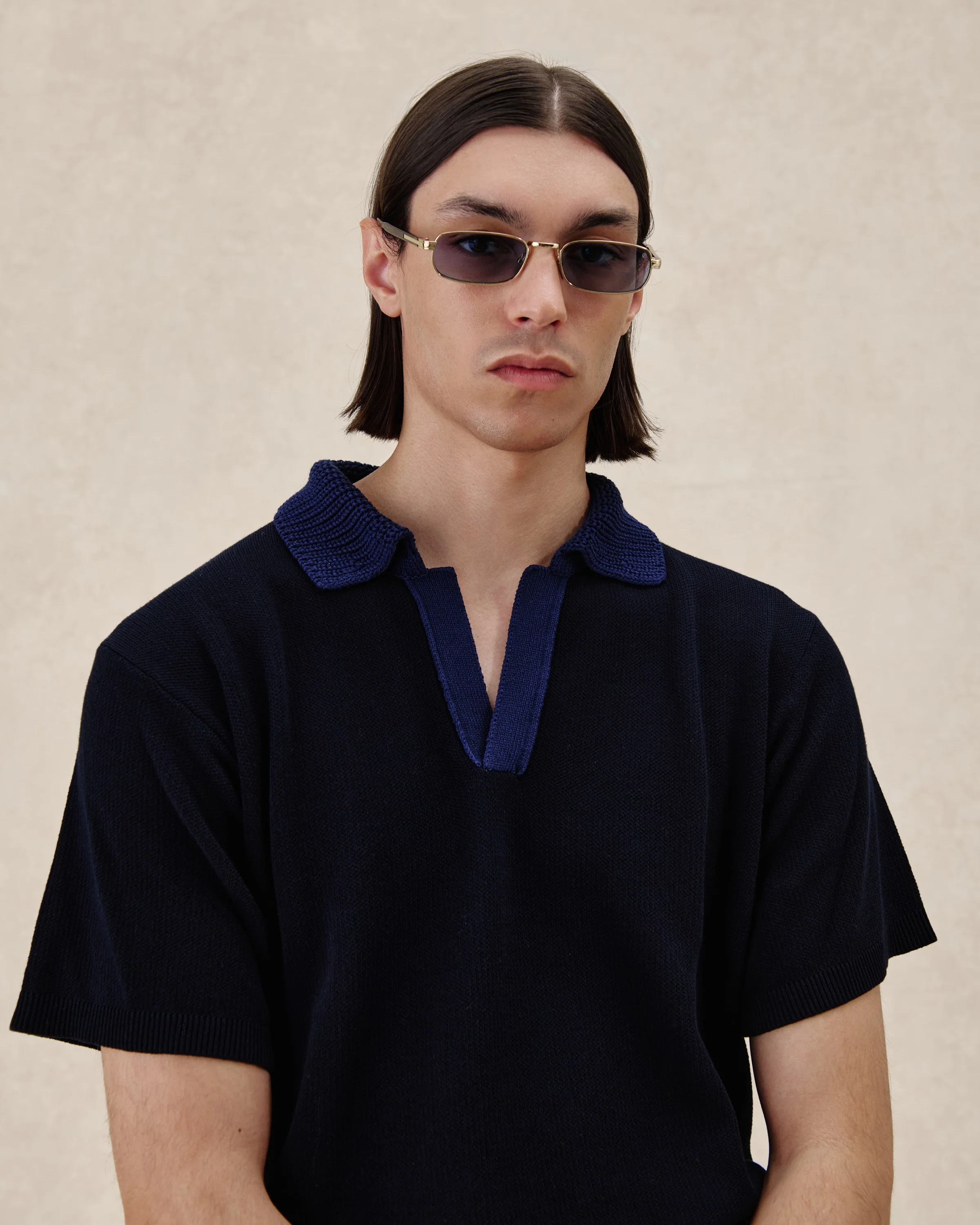 545 Knit On Knit Polo - Image 4