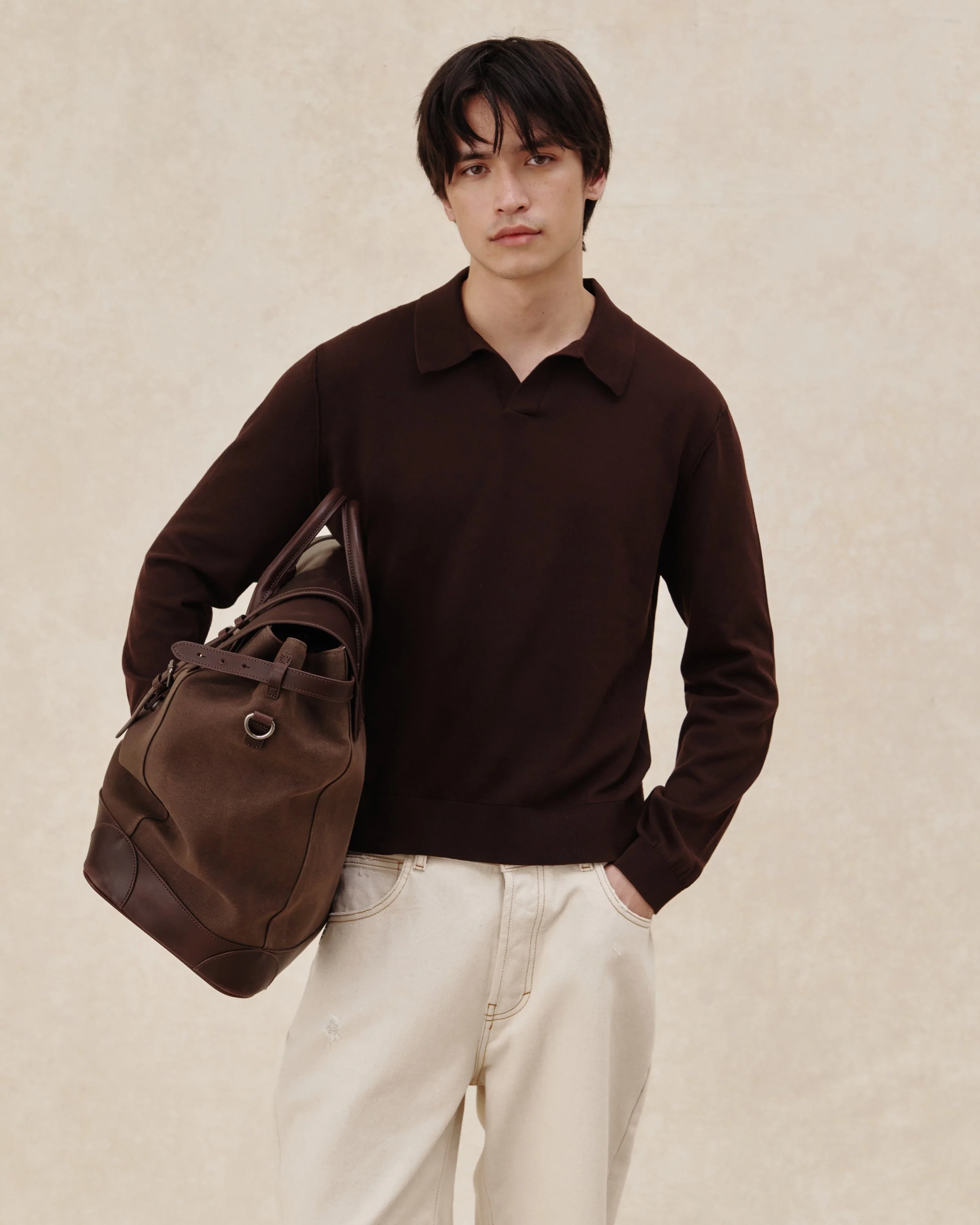 545 Knitted Polo Longsleeve - Image 2