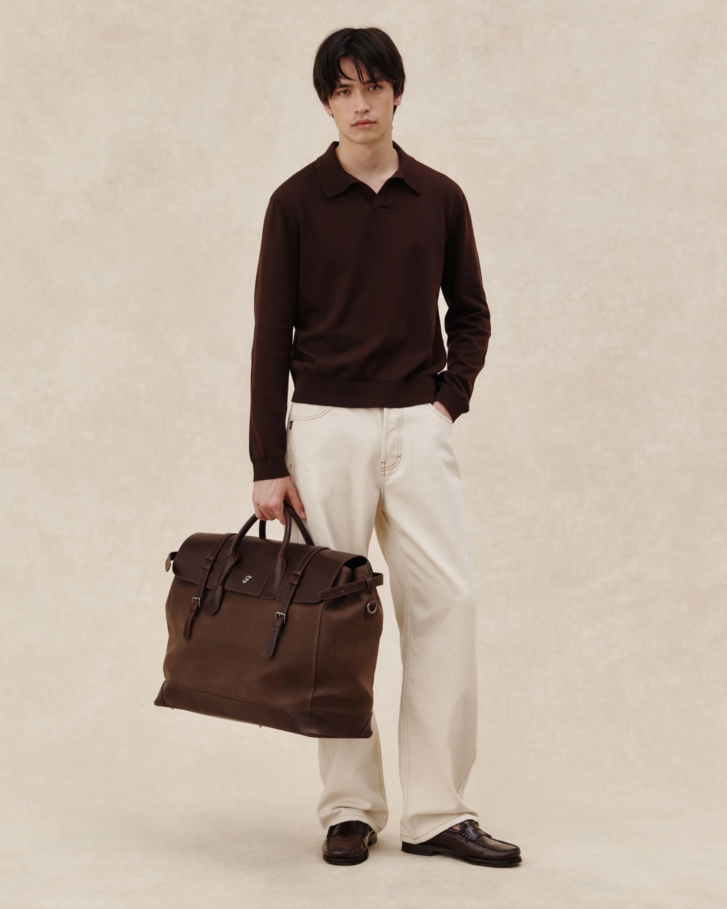 545 Knitted Polo Longsleeve - Image 4