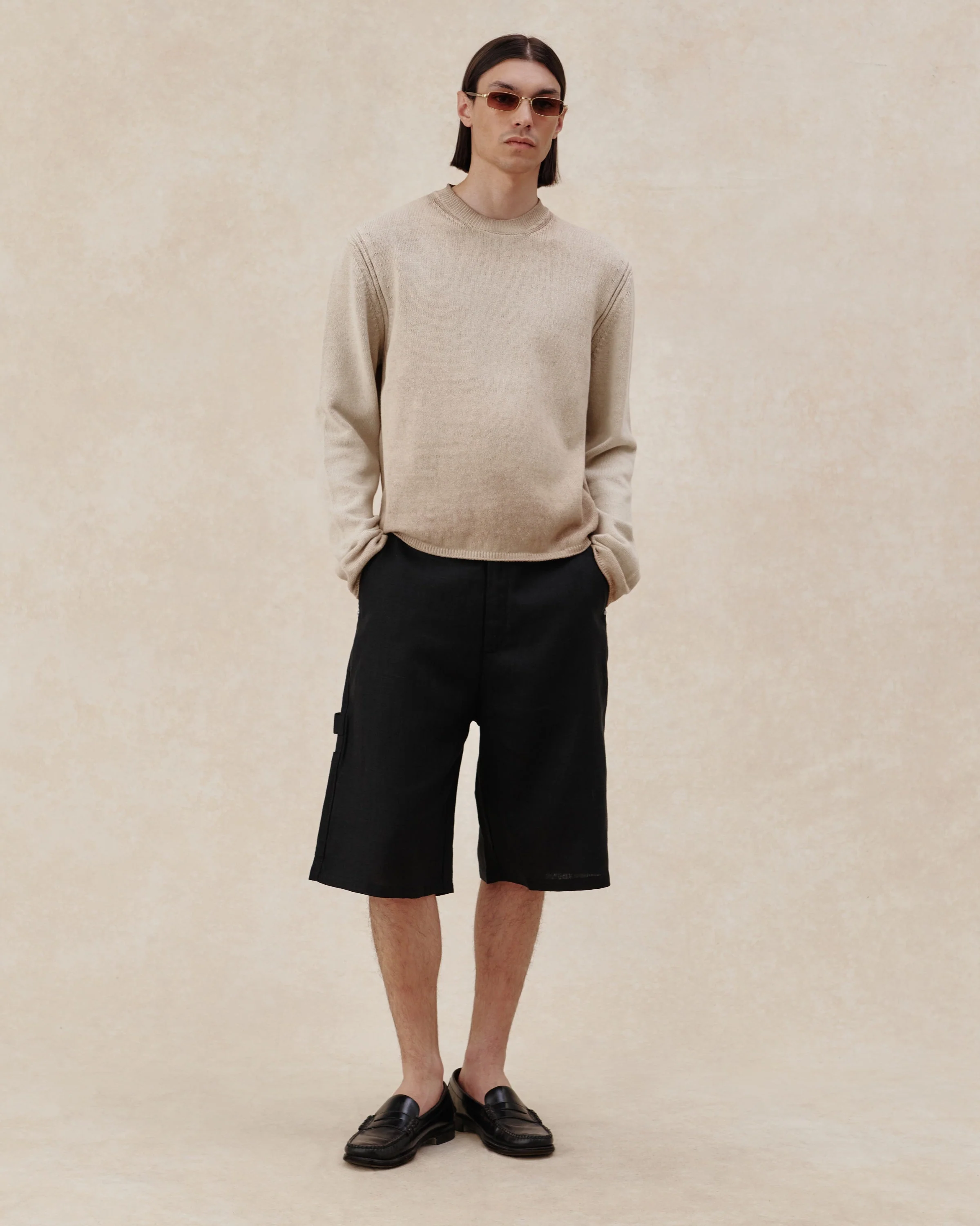 545 Linen Washed Sweater - Image 4