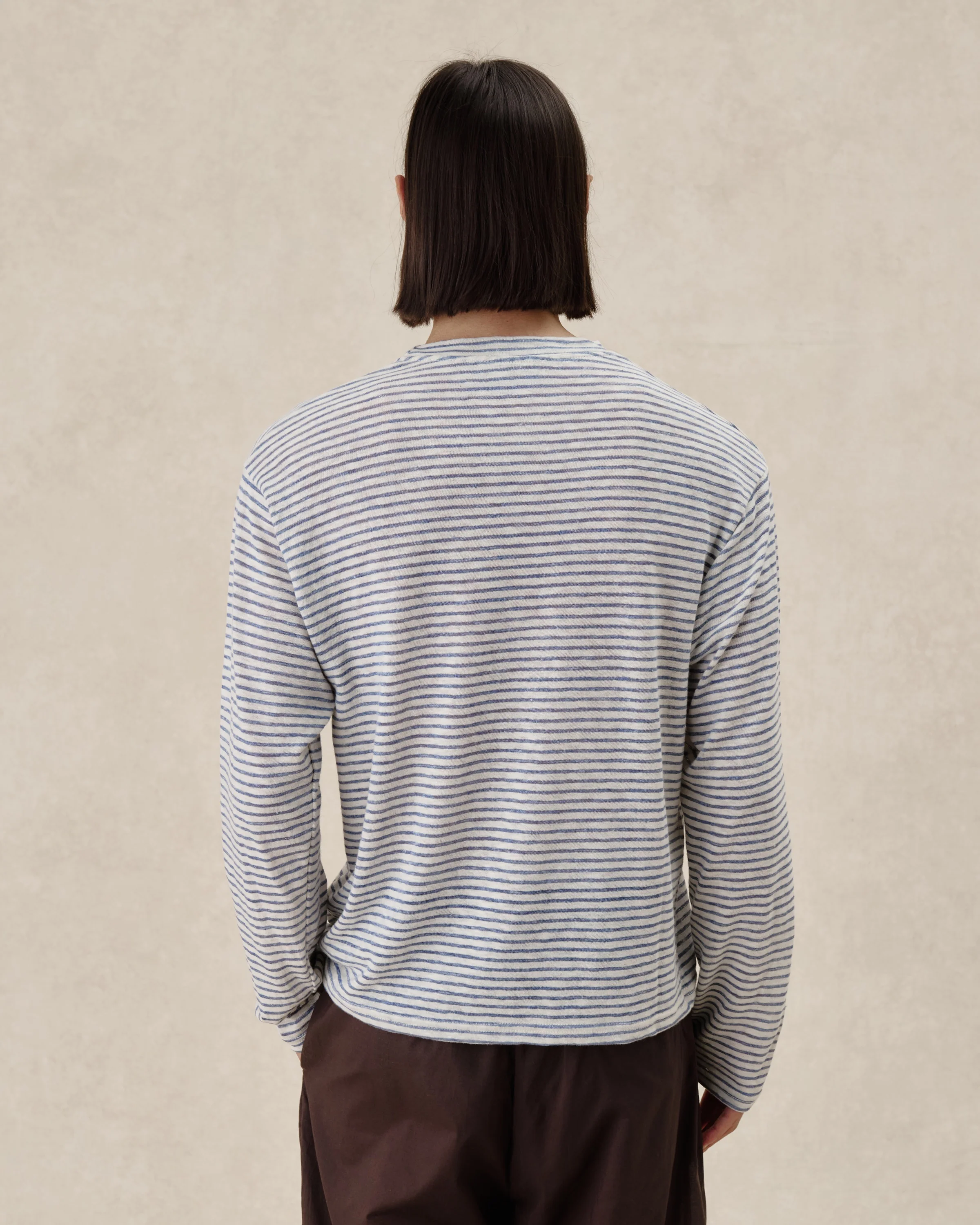 545 Striped Linen Longsleeve - Image 5
