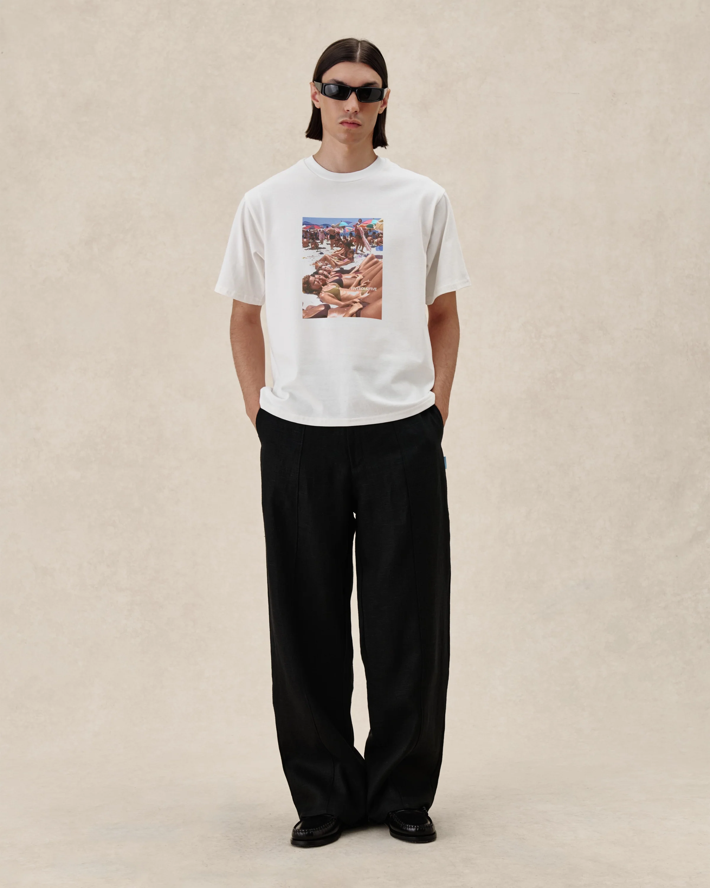 545 Sunbathing Photo Tee - Image 3