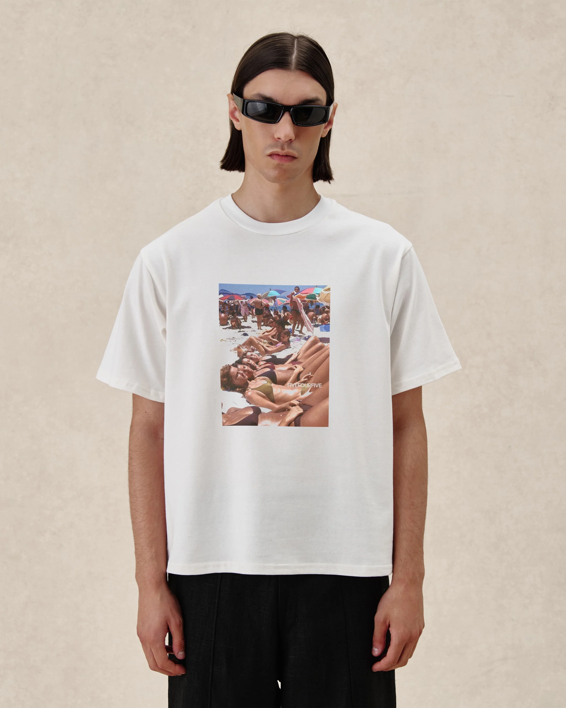 545 Sunbathing Photo Tee - Image 4
