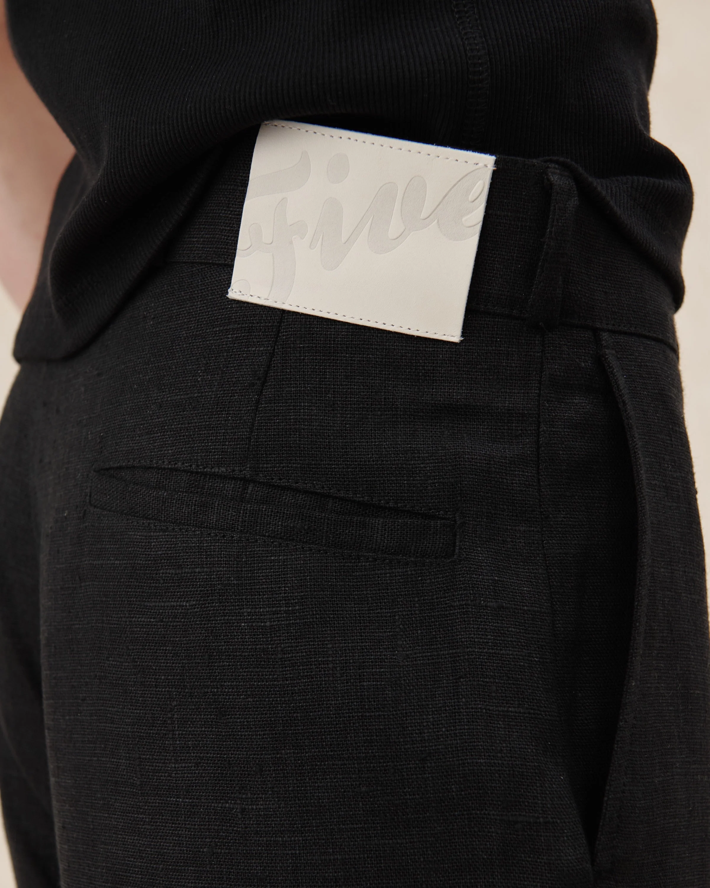 545 Tailored Heavy Linen Pants - Image 5