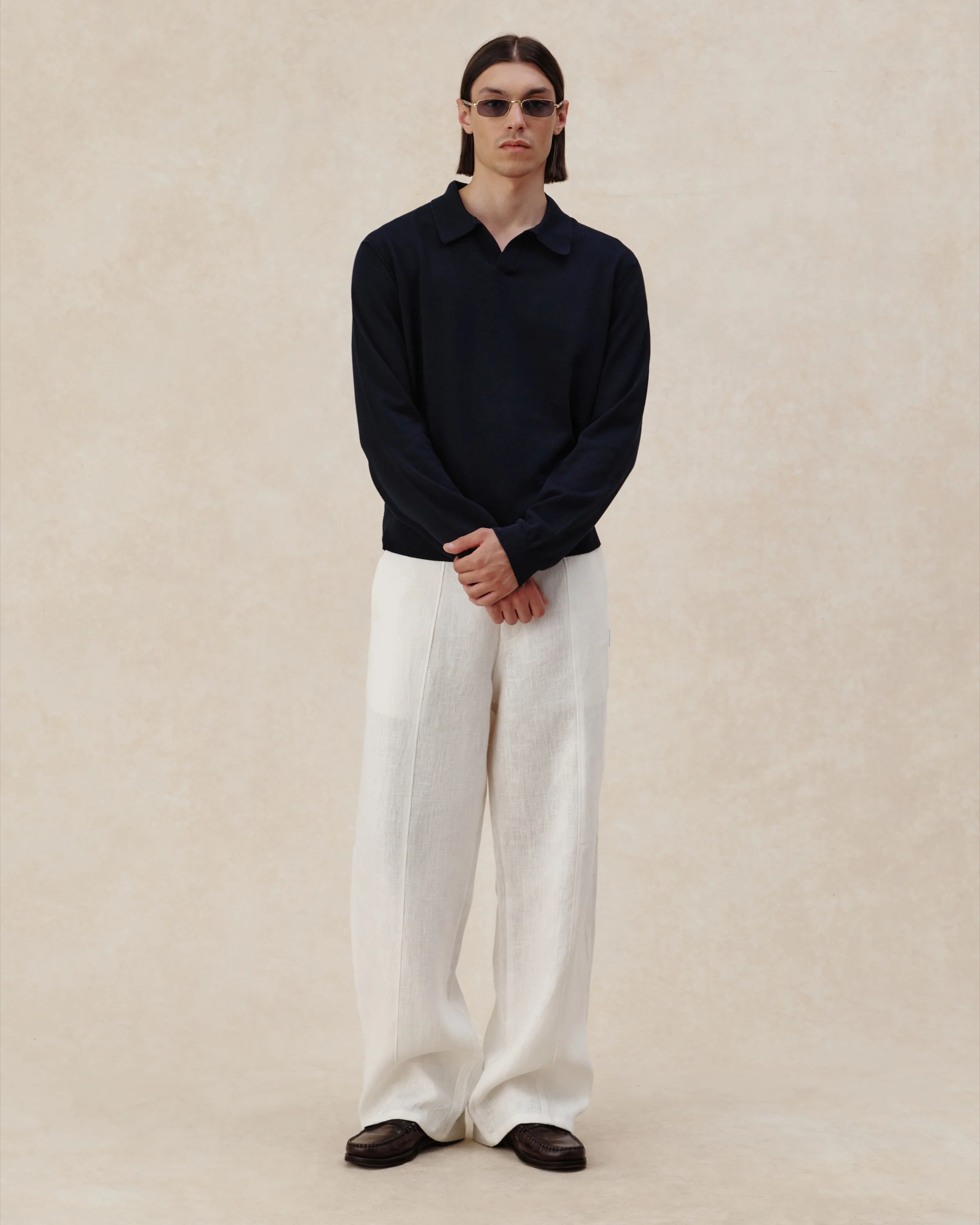 545 Tailored Heavy Linen Pants - Image 11