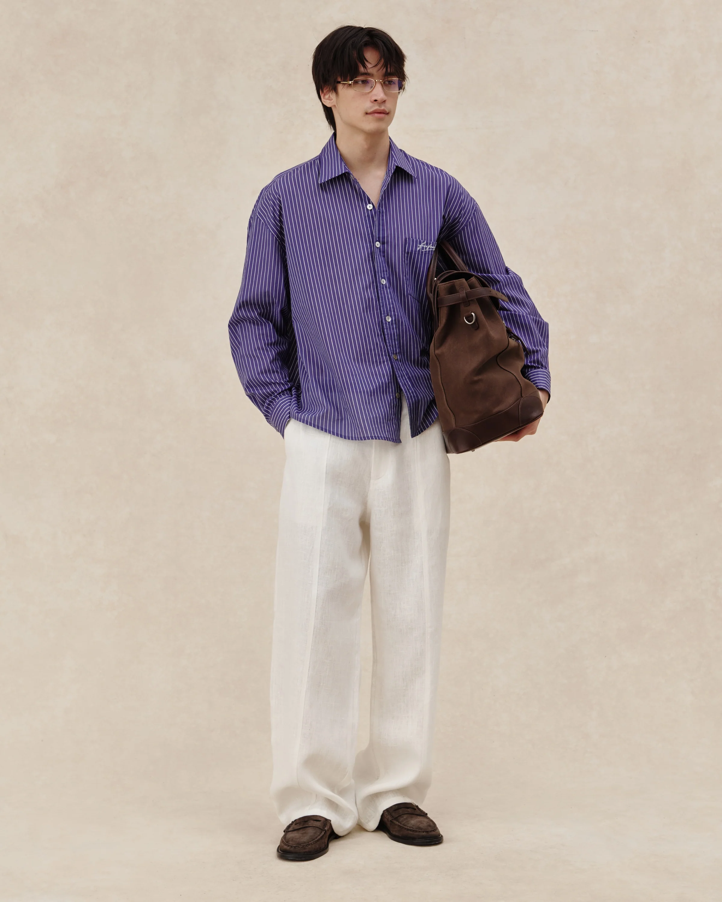 545 Tailored Heavy Linen Pants - Image 9