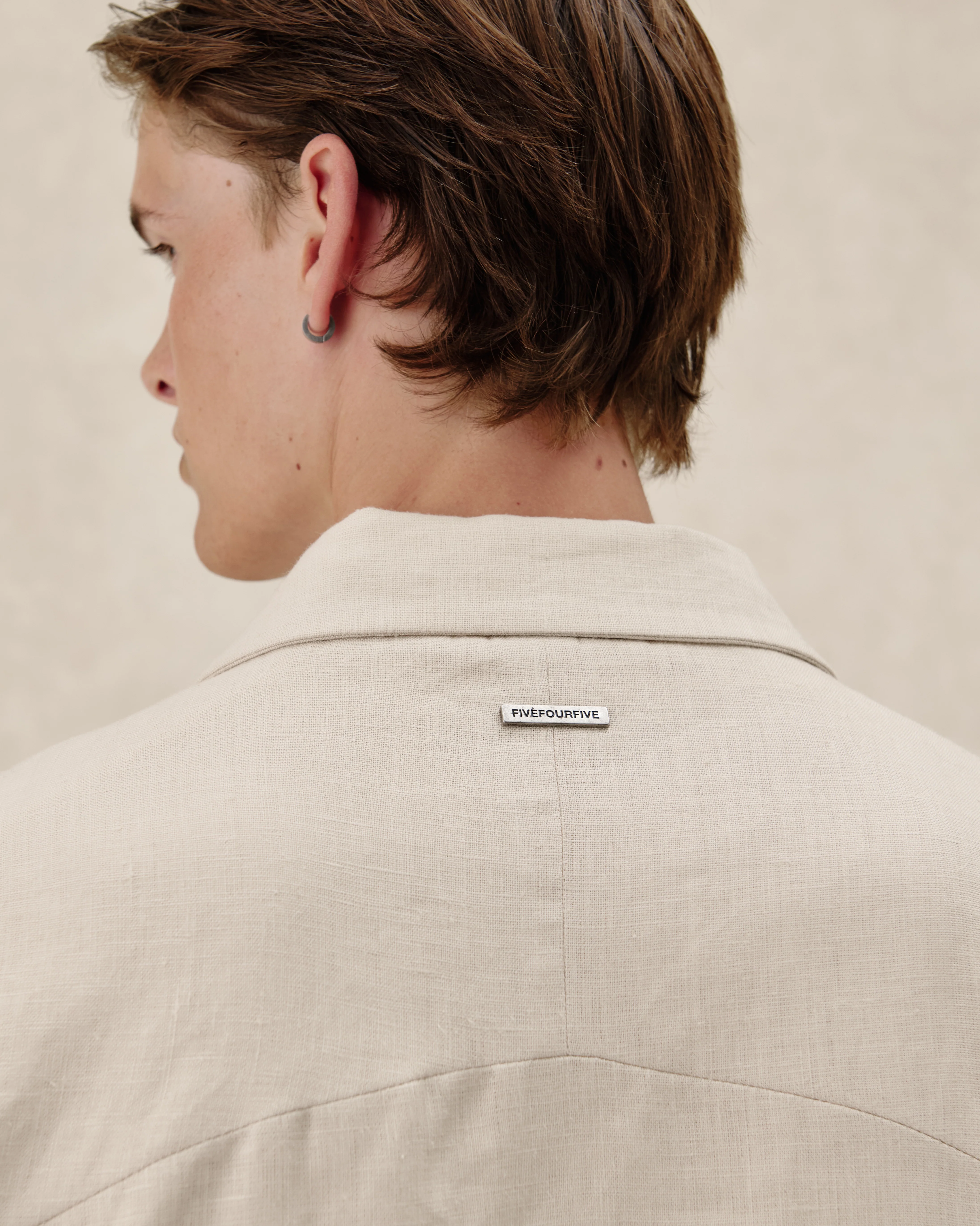 545 Tailored Linen Blazer - Image 4