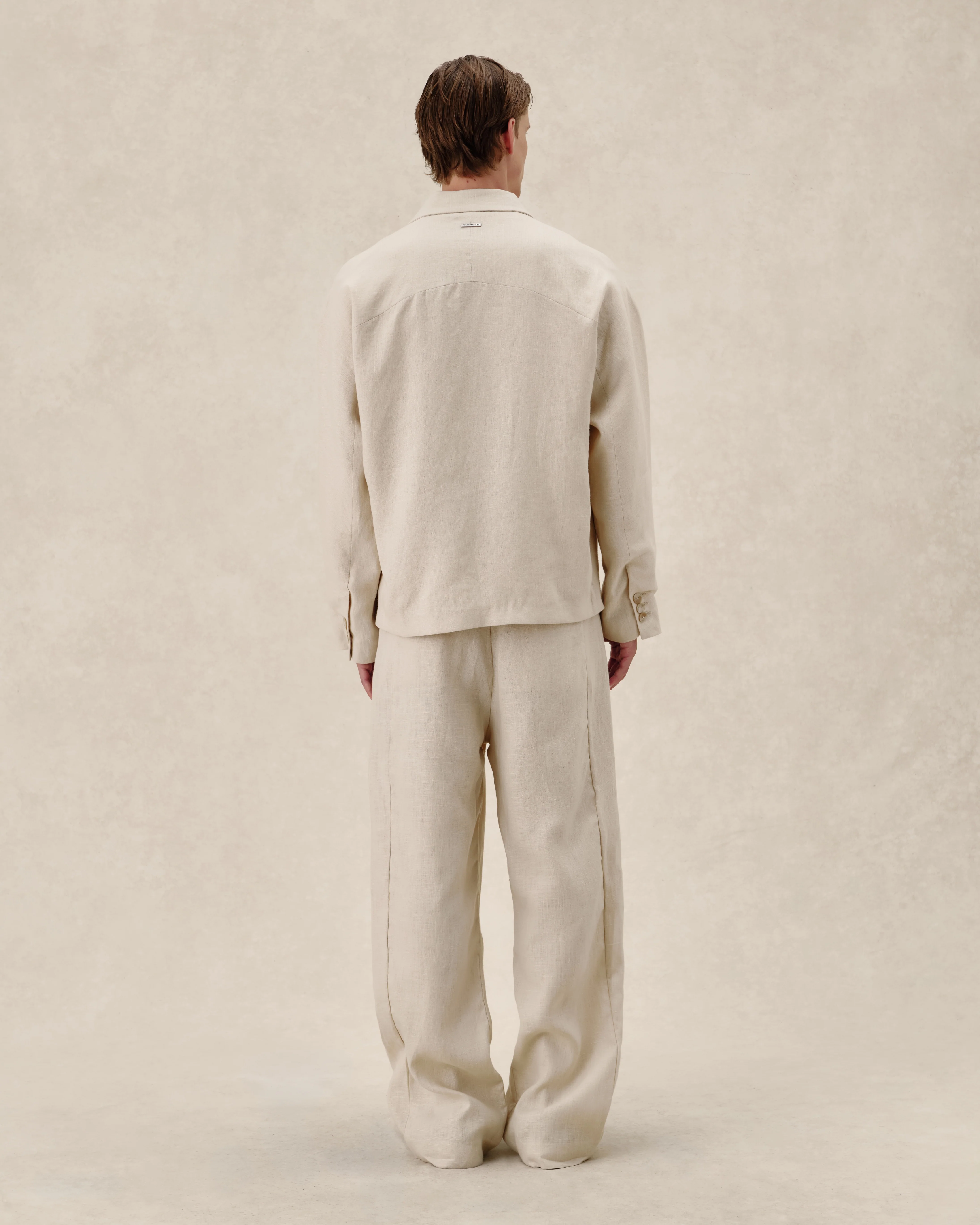 545 Tailored Linen Blazer - Image 5