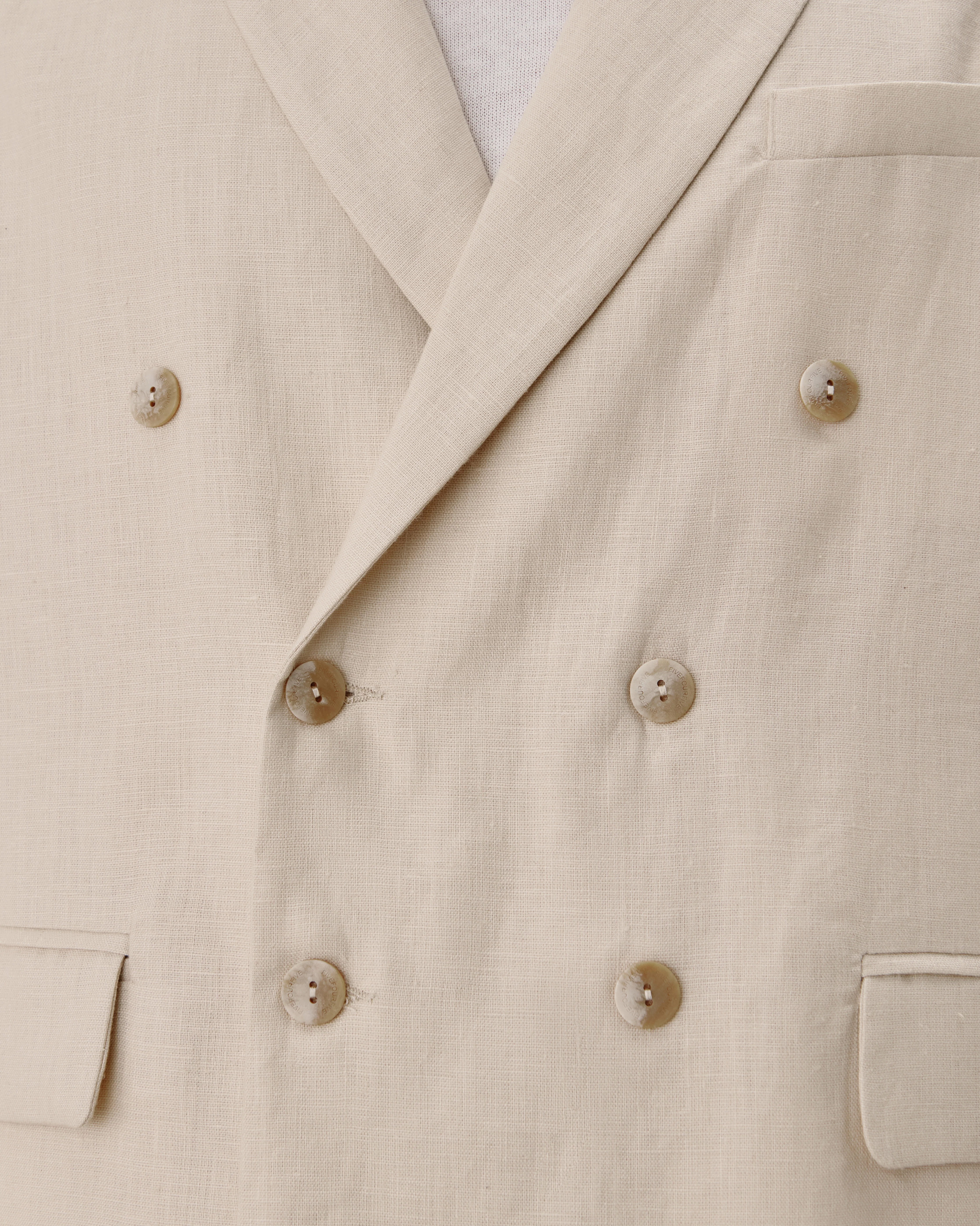 545 Tailored Linen Blazer - Image 6