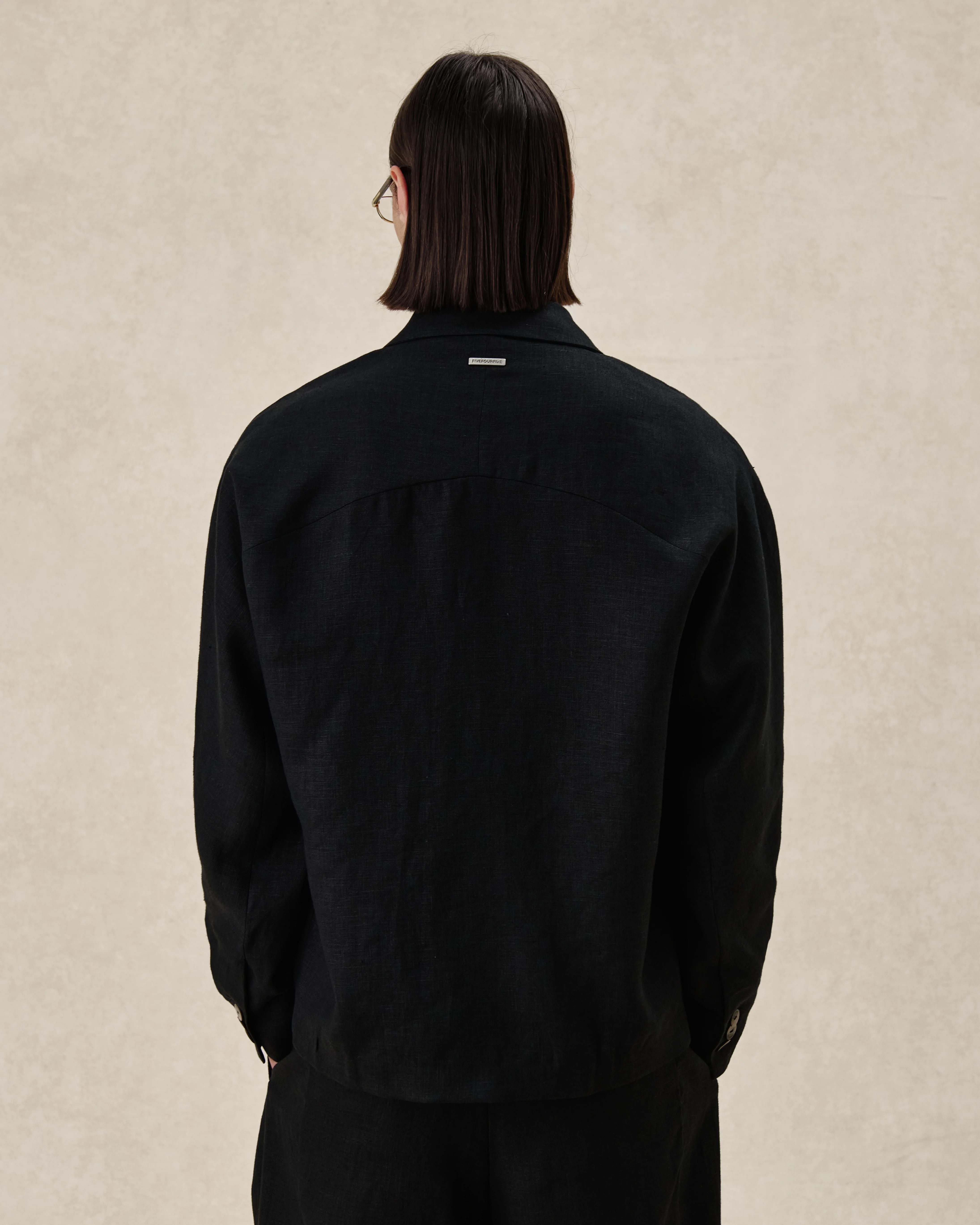 545 Tailored Linen Blazer - Image 4