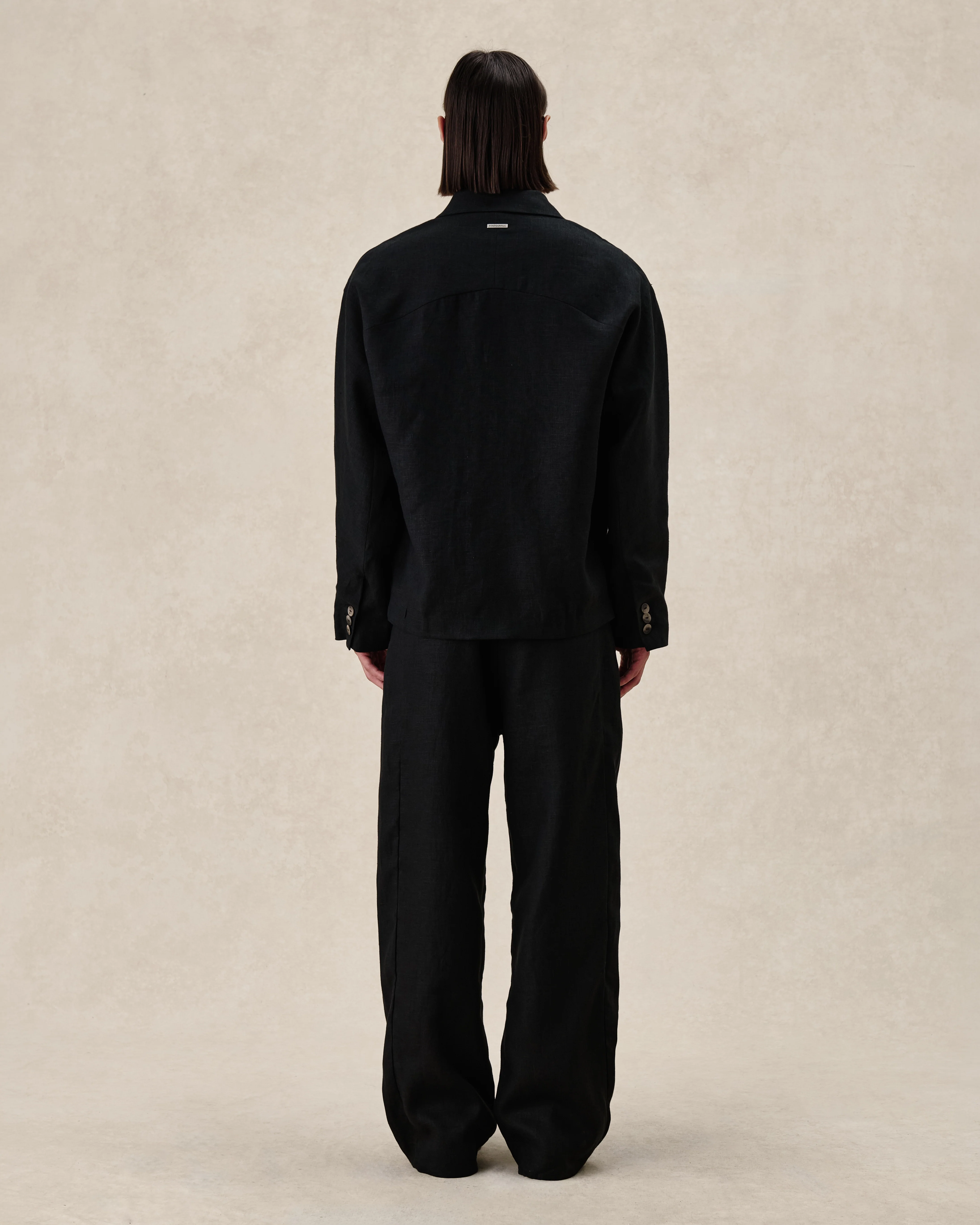 545 Tailored Linen Blazer - Image 6