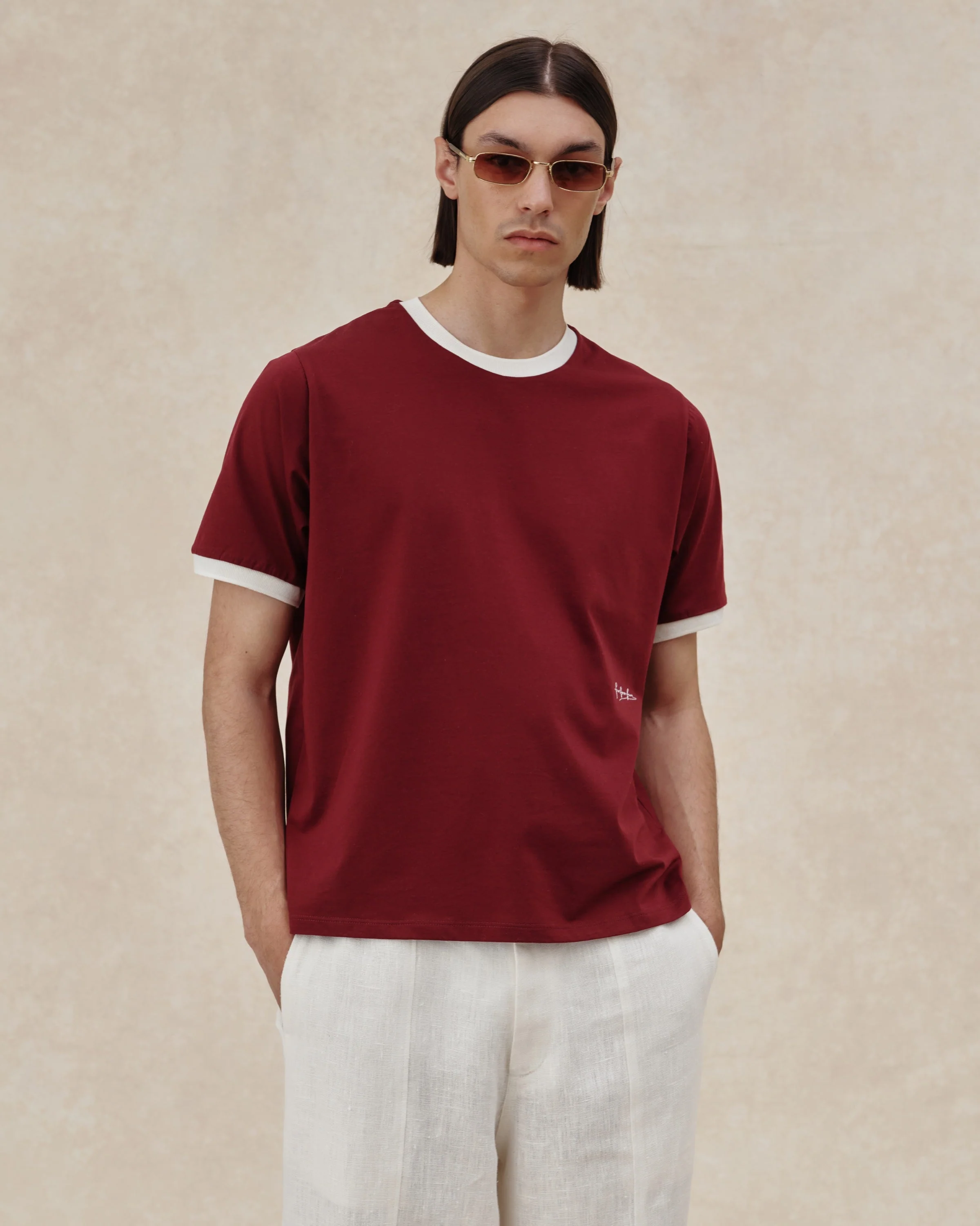 545 Ultralight Contrast Tee - Image 2