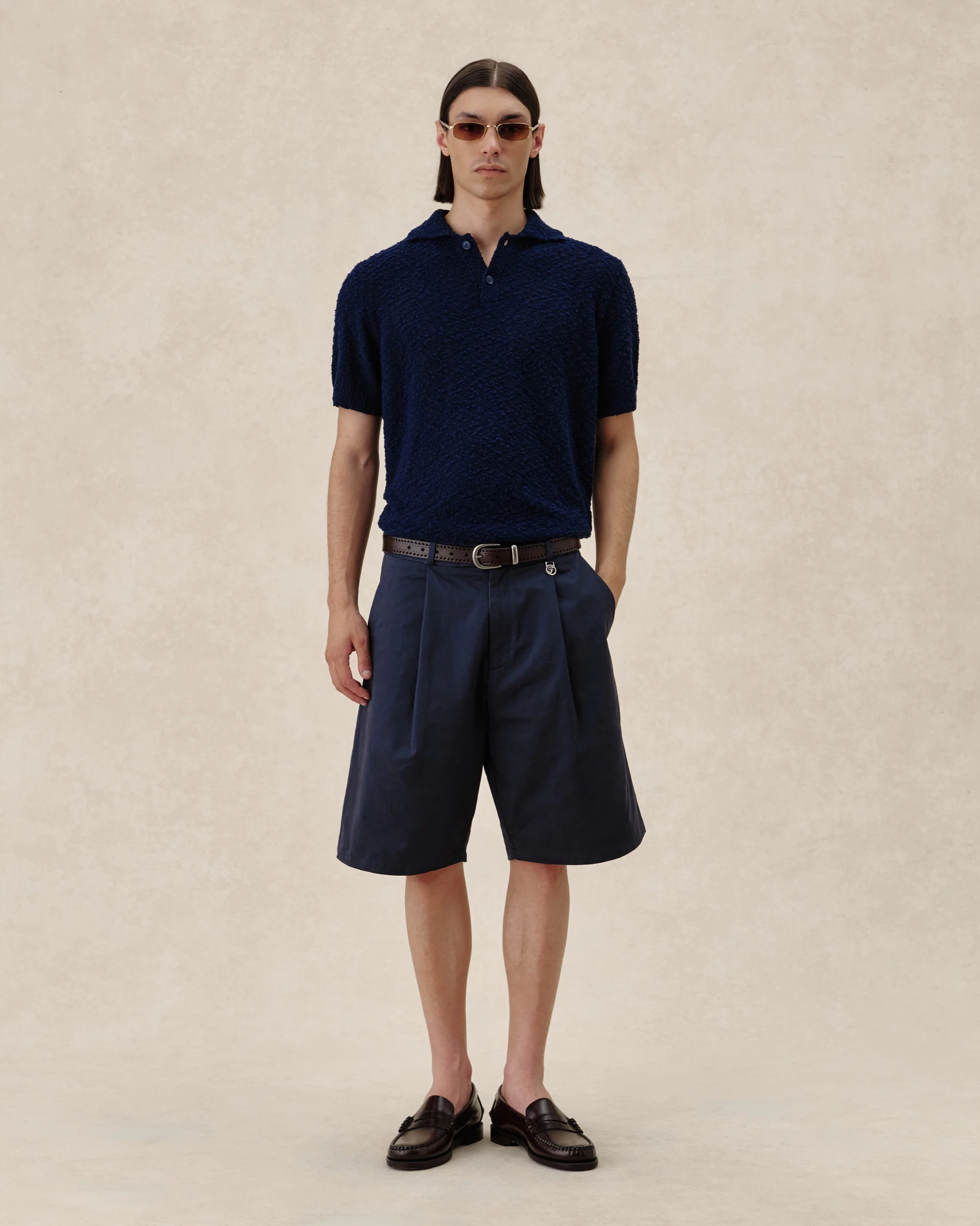 545 Washed Tailored Shorts - Image 2